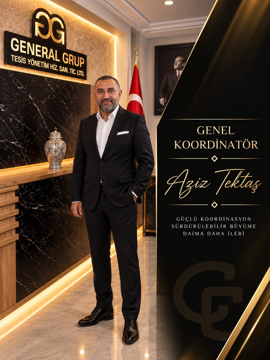 Aziz Tektaş — Genel Koordinatör