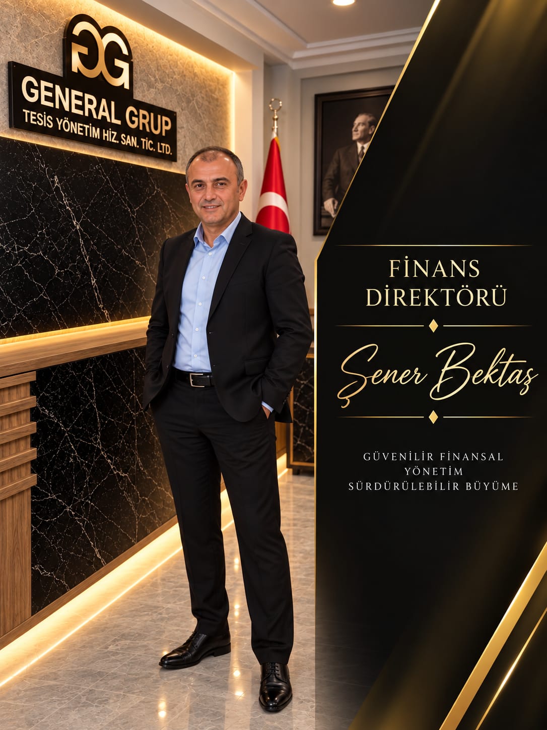 Şener Bektaş — Finans Direktörü