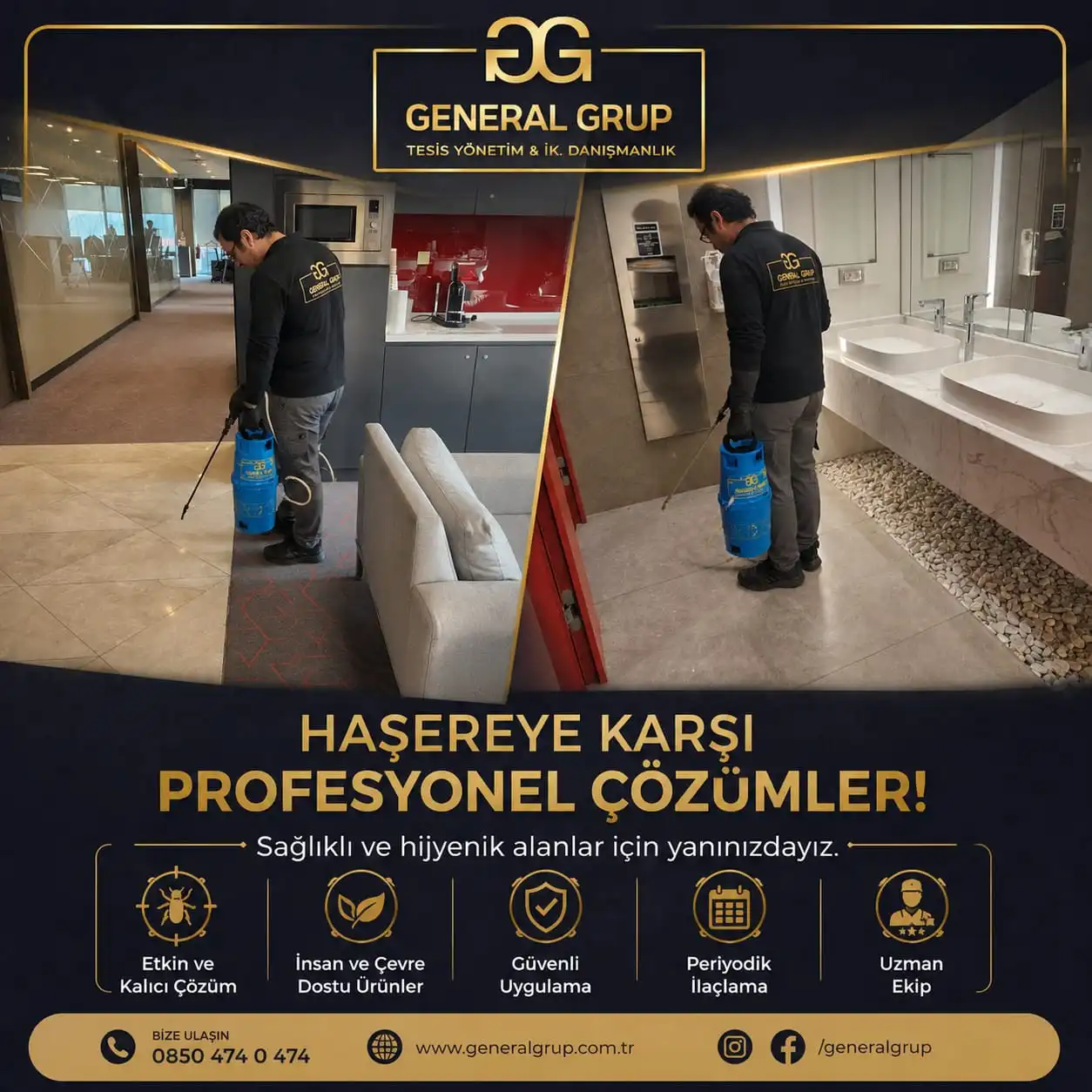 general grup haşere temizliği